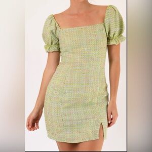 Tweed Mini Dress
